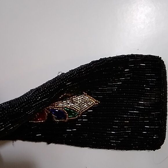 Vintage Handmade Women Mini Sequin Bag - Picture 3 of 8